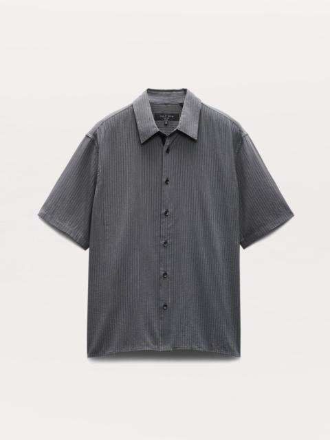 Relaxed Fit Dalton Dobby Striped Shirt