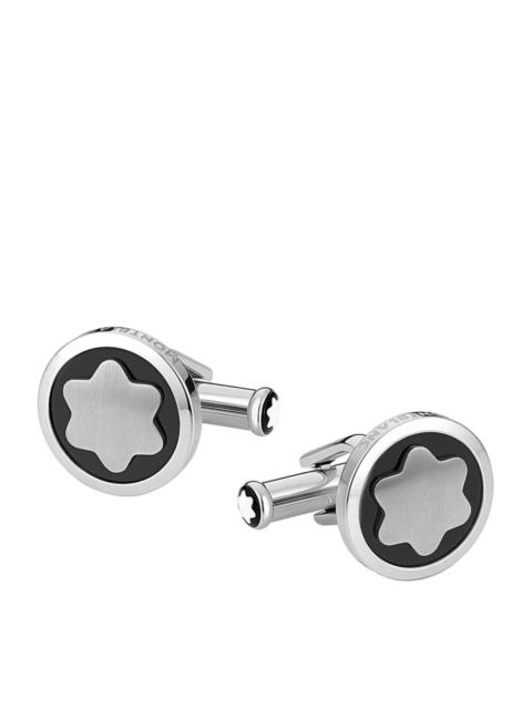 Stainless Steel Star Cufflinks