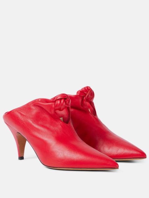 Rowan leather mules