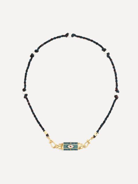 14ct Gold Evil Eye Baby Locket Necklace