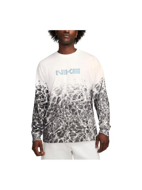 Nike printed graphic sweatshirt 'Blue' FB3031-100