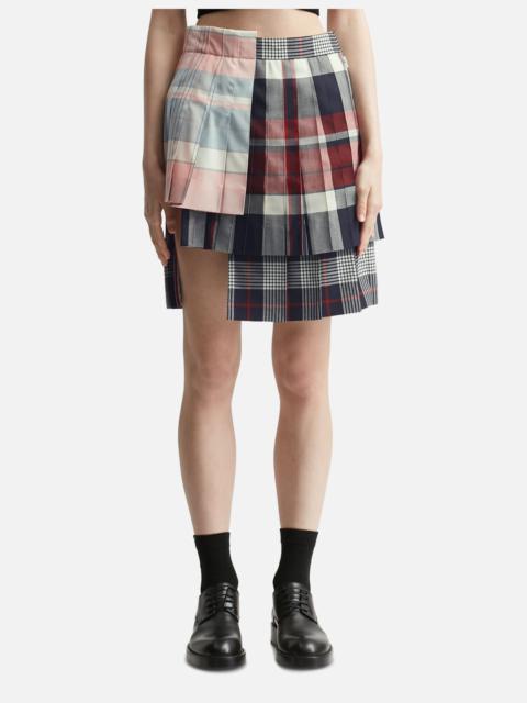 MULTI PLEATS MINI SKIRT