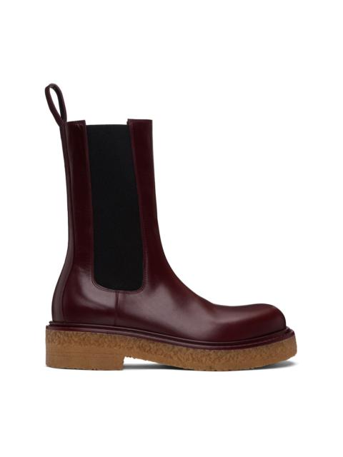 Burgundy Haddock Chelsea Boots