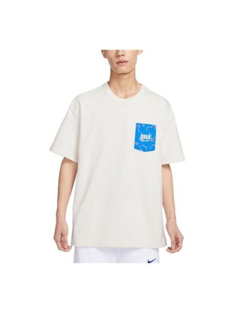 Nike Just Do It Chest Pocket T-Shirt 'White' FJ7681-030