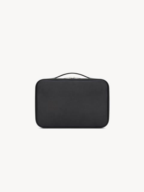 SAINT LAURENT PARIS VANITY CASE IN LEATHER