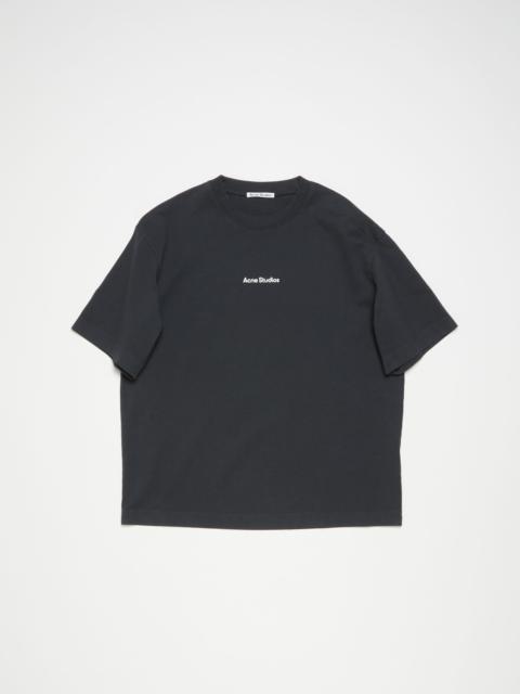 T-shirt stamp logo - Relaxed fit - Black