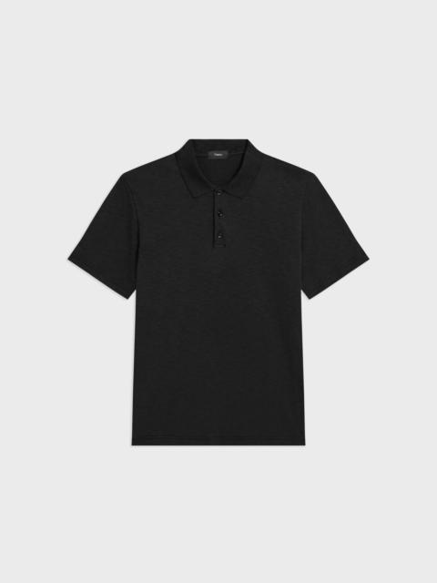 Bron Polo Shirt in Cosmos Slub Cotton