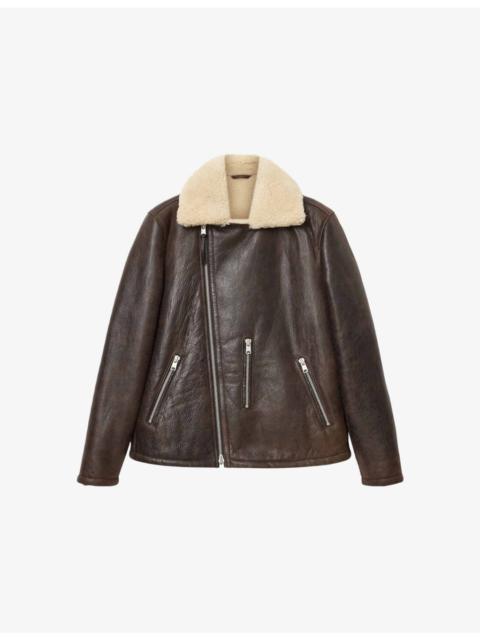 Xylon Leather Biker Jacket