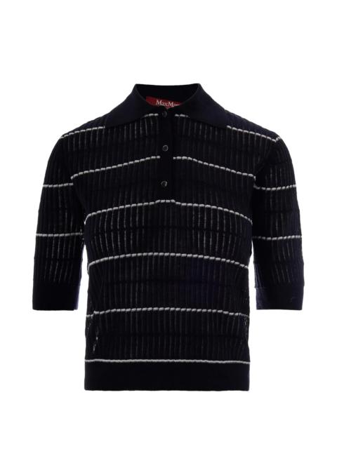 Max Mara Studio Striped Knitted Sweater