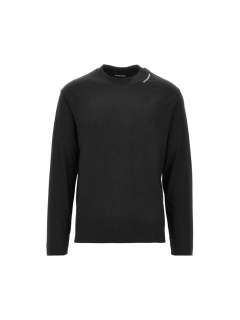 STRETCH JERSEY T-SHIRT WITH LOGO EMBROIDERY