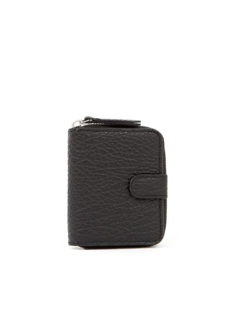 four-stitch leather wallet