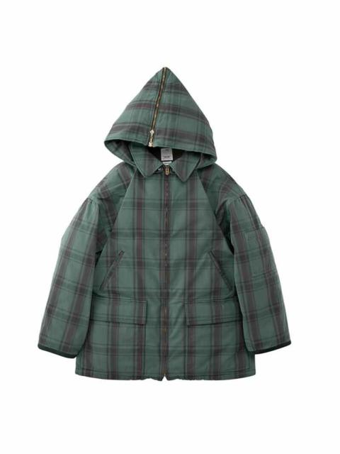 GANNETT DOWN JKT CHECK W GREEN