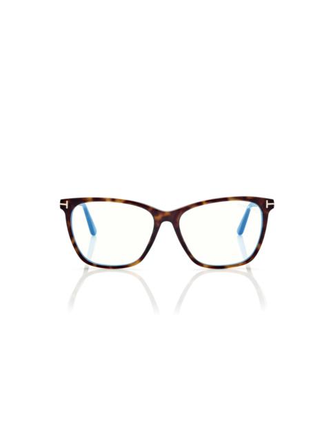 BLUE BLOCK SOFT CAT EYE SHAPE OPTICALS