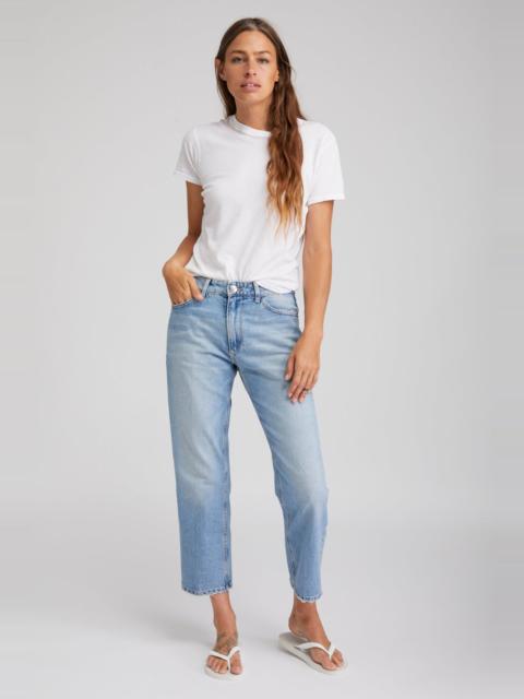 VICTORIA CROPPED STRAIGHT LEG DENIM