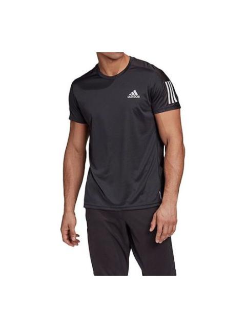 adidas Own the Run Tee 'Black' FS9799
