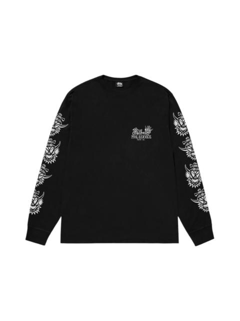 Stussy Witch Doctor Pigment Dyed L/S Tee Black