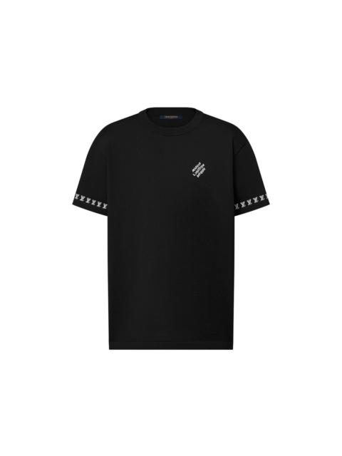 Louis Vuitton Short-Sleeved Cotton Crewneck Black