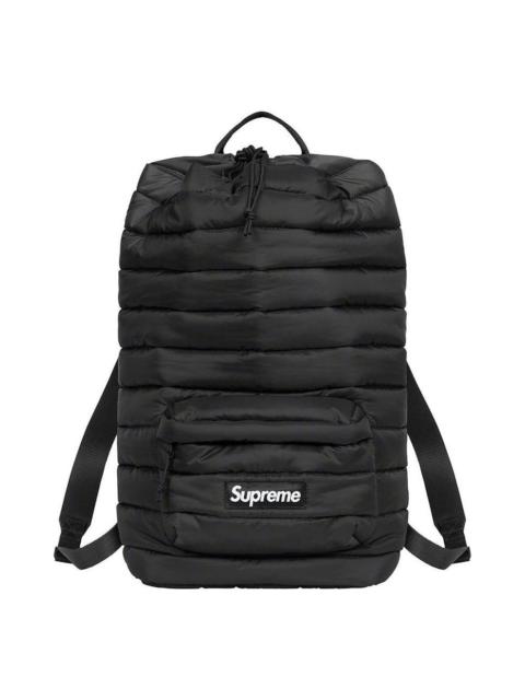Supreme Puffer Backpack 'Black White' SUP-FW22-1087