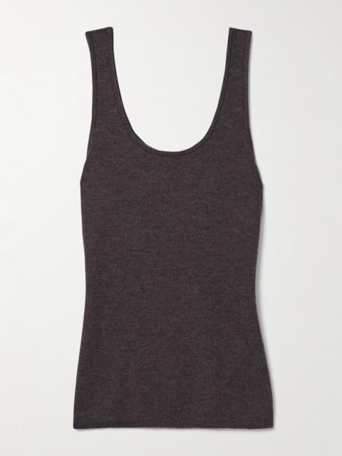 Ribbed Cashmere Tank