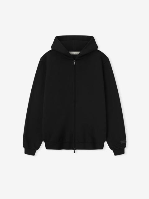 Womens 90's Fleece Zip-Up Hoodie