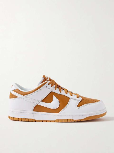 Dunk Low QS Leather Sneakers