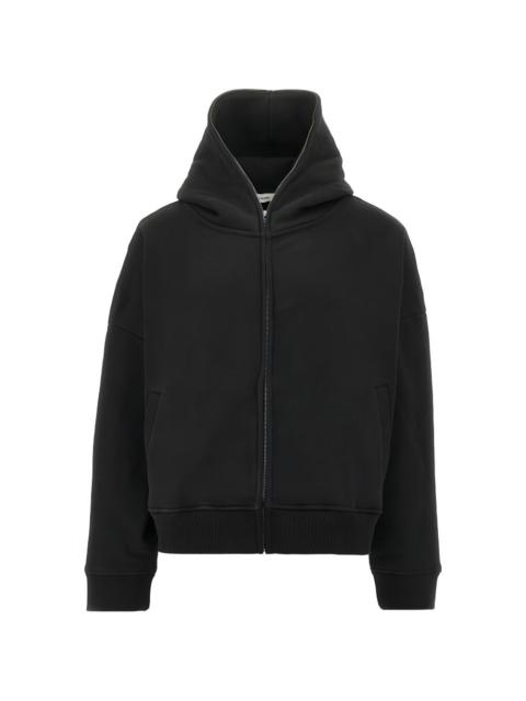 zip-up hoodie