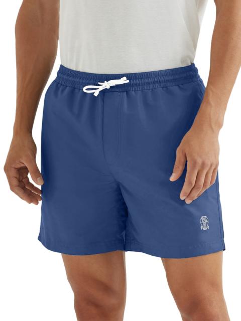 SWIMSUIT WITH EMBROIDERED LOGO