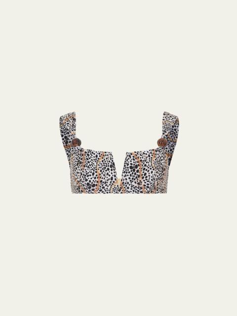 Speckled Poa Bikini Top