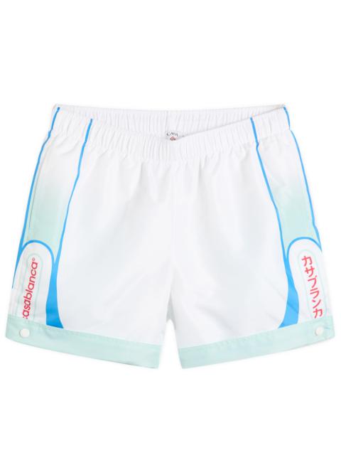 Casablanca Fuji Printed Swim Shorts