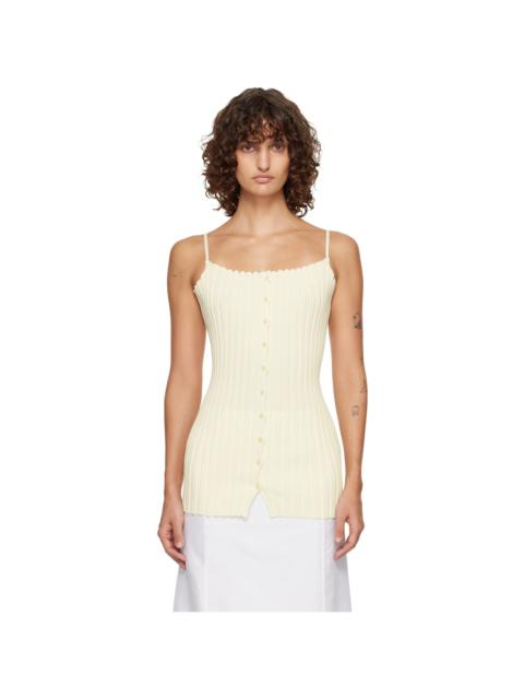 Off-White Millie Knit Sleeveless Top