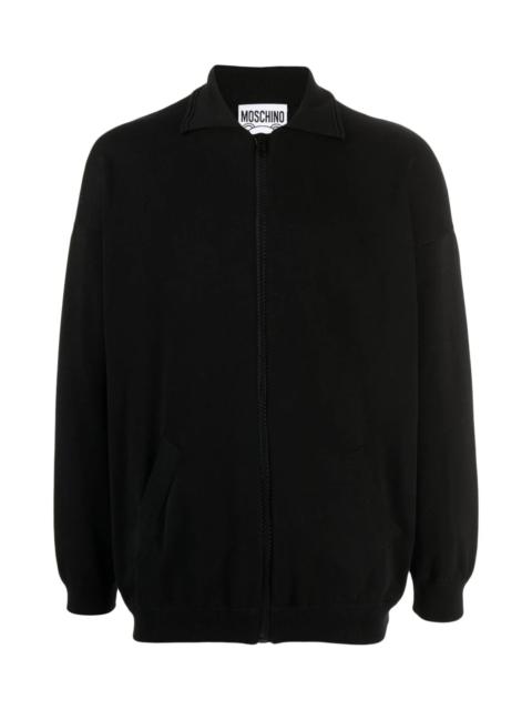 ARCHIVE TEDDY FINE-KNIT CARDIGAN