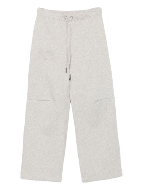 drawstring-cuffed track pants