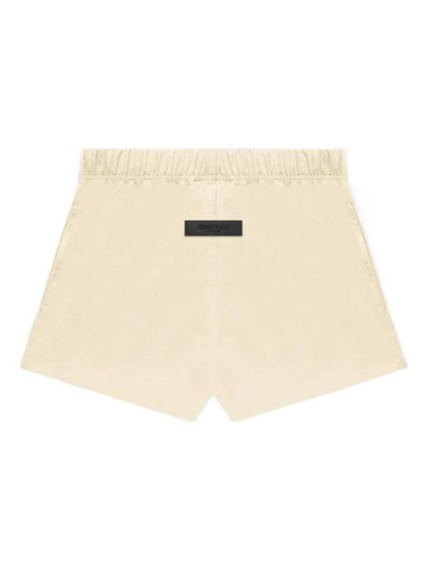 Fear of God Essentials FW22 Nylon Running Shorts Egg Shell FOG-FW22-0792