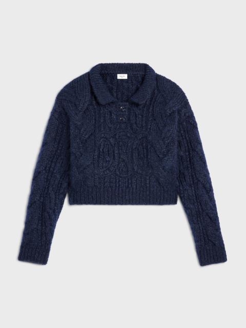 sweater IN aran mohair and wool