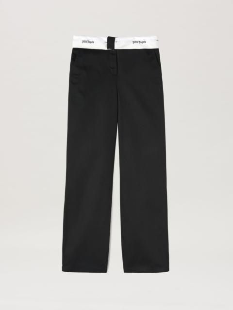 Reversed Waistband Chino Pants