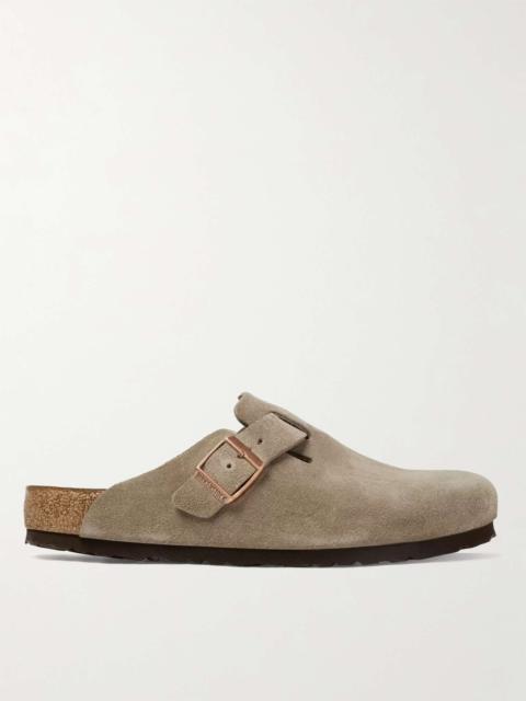 Boston Suede Clogs