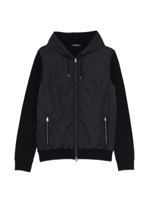 hooded zip jacket