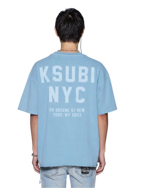 K-LOCK BIGGIE SS TEE SUMMER BLUE