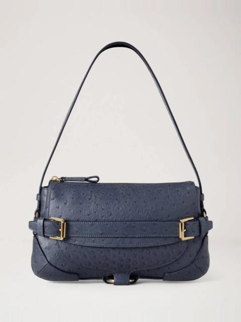 Lennox Shoulder Ostrich Print