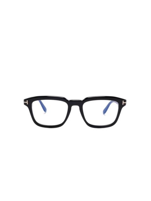 square-frame glasses