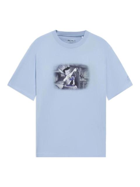 Li-Ning x Disney Pinocchio Graphic T-shirt 'Polar Blue' AHSS453-8