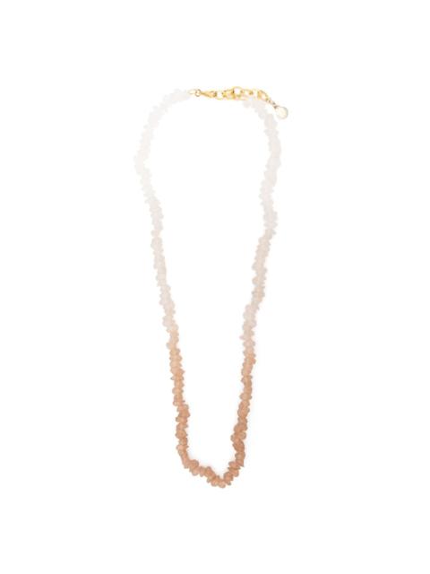 gradient-effect necklace
