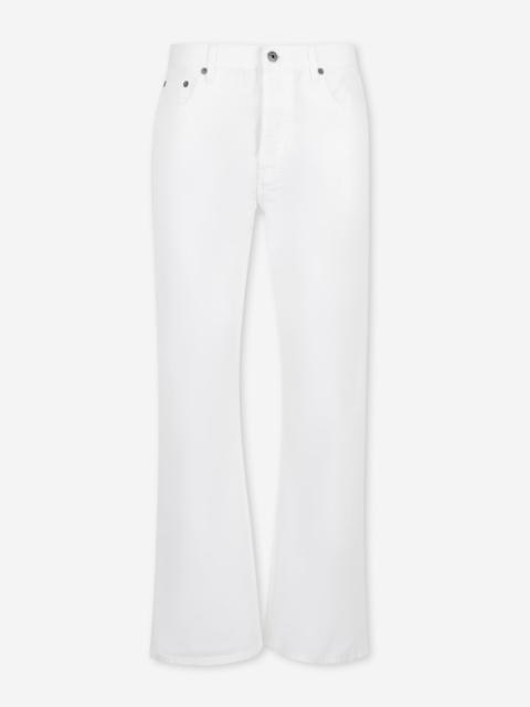 STRAIGHT LEG LOGO JEANS