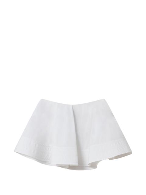 A-line mini skirt