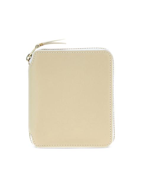 zip around classic leather line wallet
