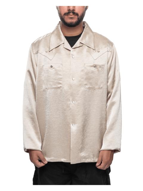 L/S Cowboy One-Up Shirt 'Beige'