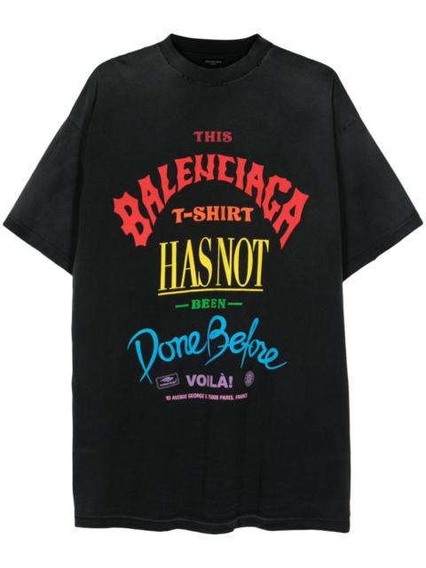 Not Been Done cotton T-shirt