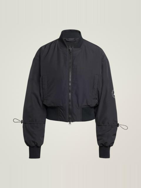 adidas by Stella McCartney TrueNature Woven Bomber Cropped Jacket