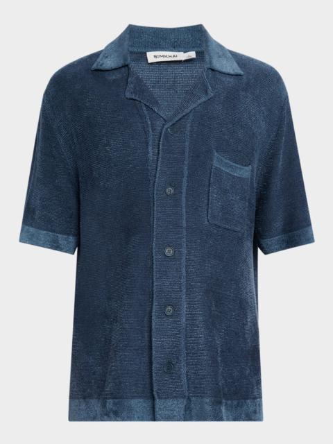 Men's Ozzie Terry Knit Camp Shirt