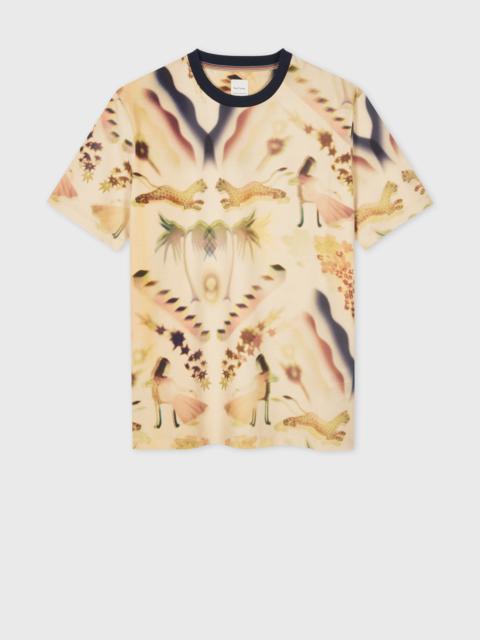 Beige 'Lumiere' Print T-Shirt